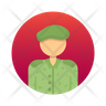 military person icon