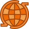 fire globe icon