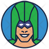 green arrow icon