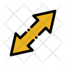 icons for bidirectional arrow