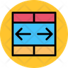 icons of arrow box right