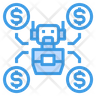 artificial intelligence robot icon svg