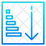 icons for ascending sorting