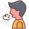 asthma attack icon