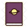 astronomy book icon png
