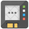 withdrawing money icon svg