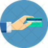 icons for hand atm card