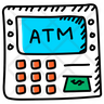 atm payment symbol