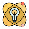 atom learning logos