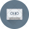 audio-cassette logo