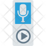 icon for audio recorder