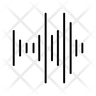 free audio wave icons