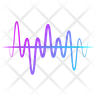 audio waves logo