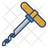 auger drill icon png