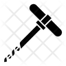auger drill symbol