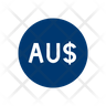 australian-dollar icons