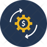 automated earning icon svg