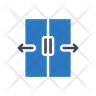 auto door open symbol