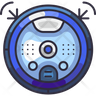 icons of automatic robot vacuum
