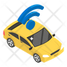 autonomous car icon svg
