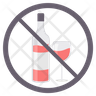 free avoid drinking icons