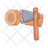hammer axe symbol