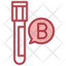 b type blood icon download