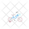 icon for baby bicycle