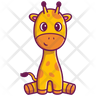 baby giraffe icon png