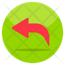 free back-arrow icons
