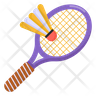 badminton serve logos