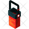 icons for dry bag