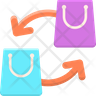 icons for bag exchange