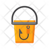 free bait bucket icons