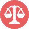 icon scales of justice