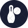 bowling coin icon