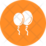 icon for birthday balloon