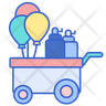ballon cart symbol