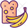 icon banana bread