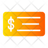 cheque deposit icon png