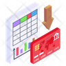 bank report icons free