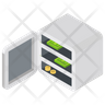 icons for bank vault
