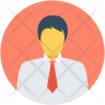 male banker icon png
