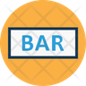 bar sign logo
