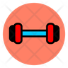 icon for barbell