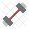 icon for barbell