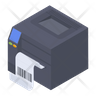 free barcode printer icons