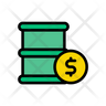 fuel money symbol