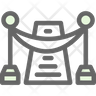 rope barrier icon png