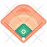 baseball field icon